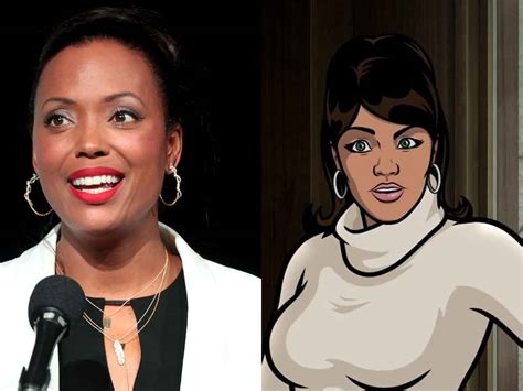 lana archer voice|aisha tyler today.